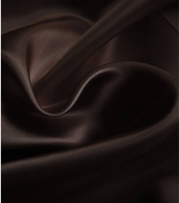 Doublure Satin Chocolat