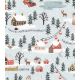 Tissu coton - Holiday Village - Mint Fabric