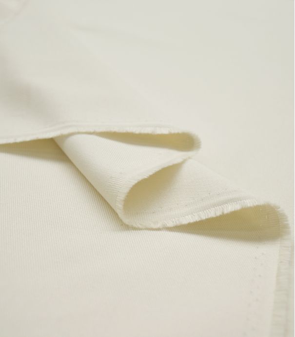 Tissu Gabardine - Vanille