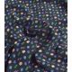 Coupon viscose soyeuse - Confetti black