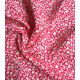 Tissu viscose Mini fleurs - Rouge