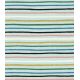 Tissu coton Happy Stripe - Mint Multi Metallic