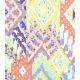 Tissu twill viscose - Ikat pastel