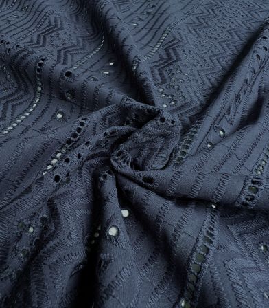 Broderie anglaise Mexico - Navy