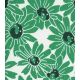 Tissu batiste de coton - Green daisy