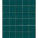 Tissu coton bio Grid - Bottle green / old rose