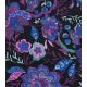 Tissu jersey viscose - Bengali flowers purple