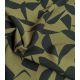 Tissu viscose Stretch - Empreinte Khaki