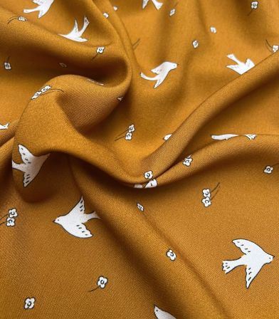 Tissu viscose - Dove