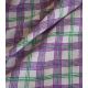 Tissu viscose tramée - Harry's checks Purple