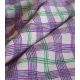 Tissu viscose tramée - Harry's checks Purple