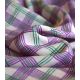 Tissu viscose tramée - Harry's checks Purple