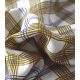 Tissu viscose tramée - Harry's checks Bronze