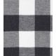 Tissu flanelle coton - Checks Grey