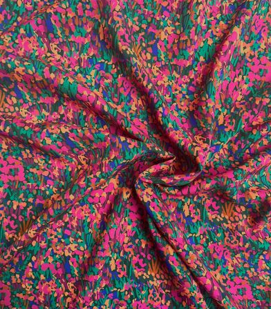 Tissu viscose Nerida Hansen - Colorfull garden fuchsia