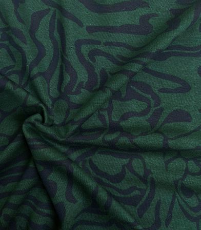 Tissu Jersey Milano souple - Canyon Green