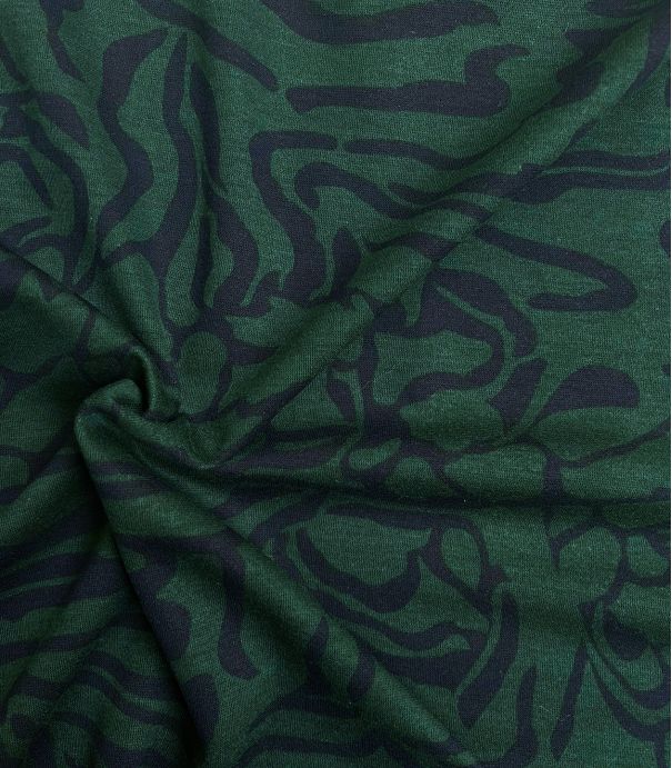 Tissu Jersey Milano souple - Canyon Green