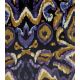 Tissu viscose crinkle Ikat - purple