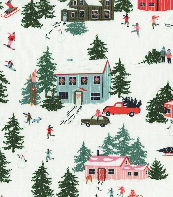 Tissu coton Art Gallery - Merry Town