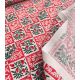 Tissu coton - Yuletide Floral Red